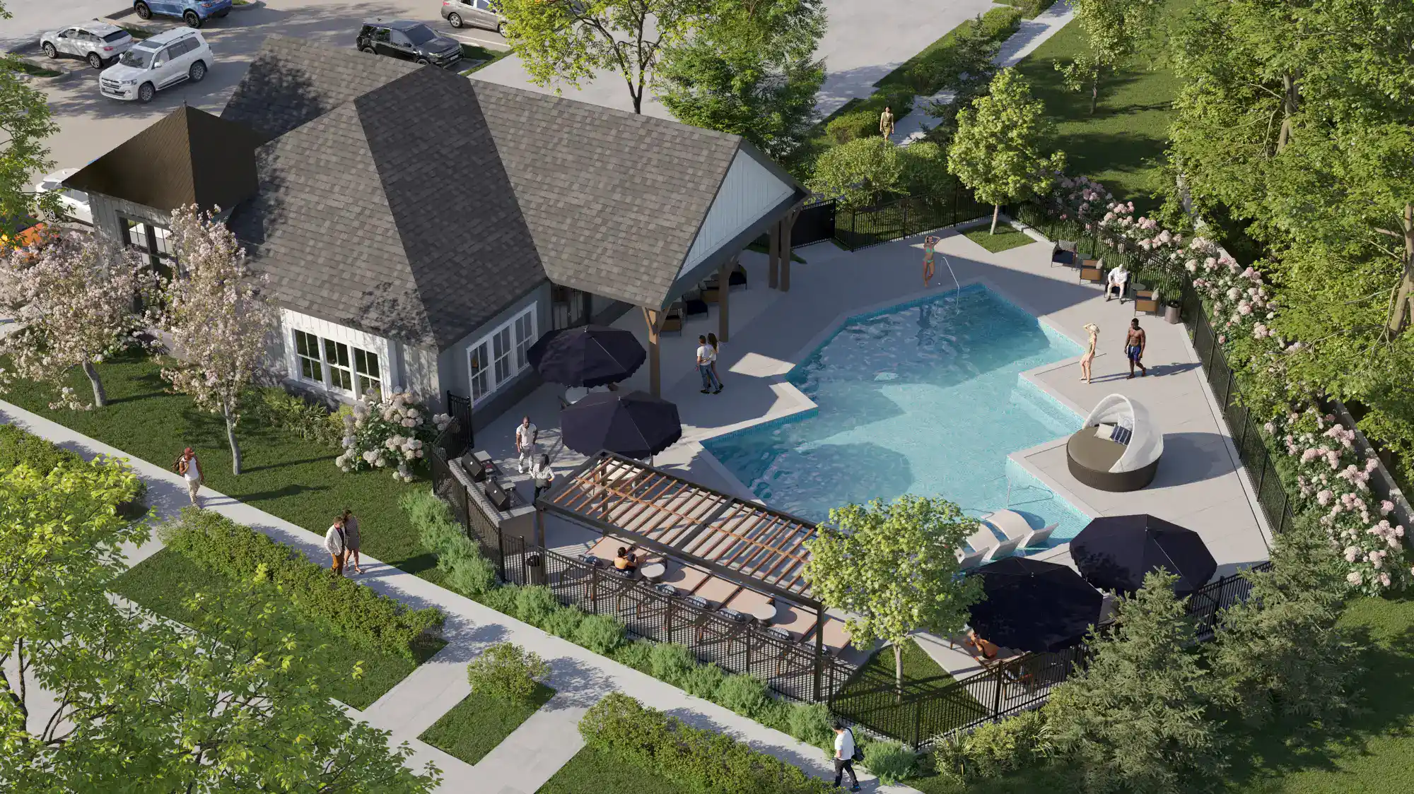 Skymor Sugar Hill amenity center
